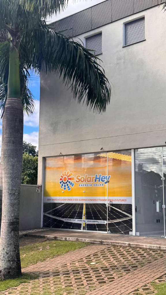 Fachada da Solar Hey Energia Solar em São Leopoldo – RS